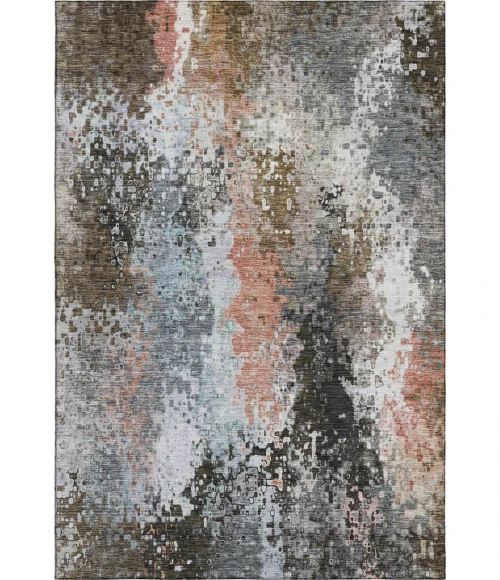 Addison Mayfield Gray AMF2242 - 8ft. Round Rug