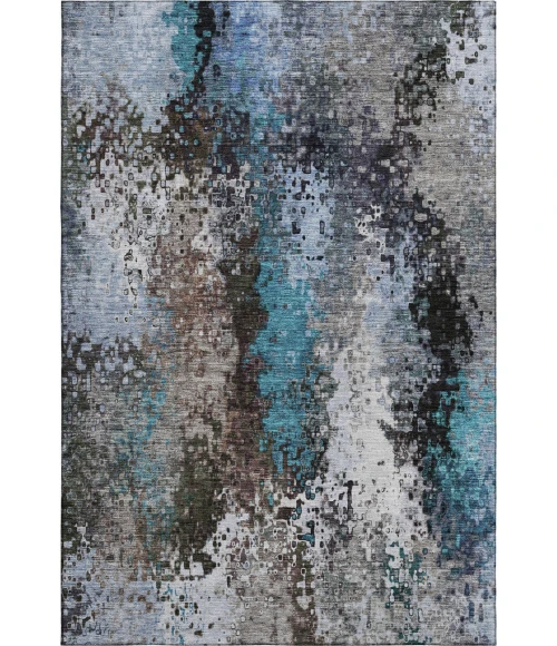 Addison Mayfield Brown AMF2242 - 8ft. Round Rug