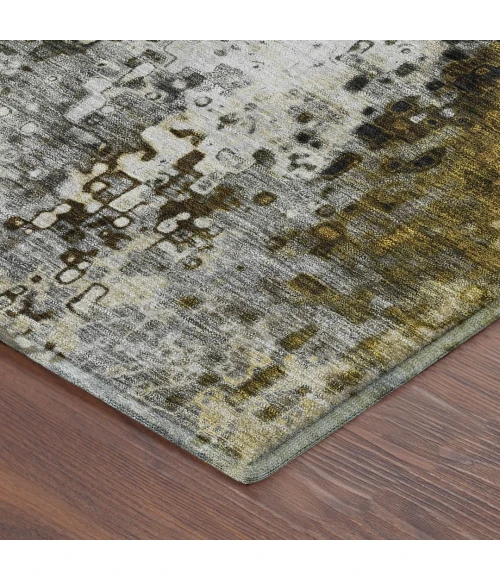 Addison Mayfield Gray AMF2242 - 8ft. Round Rug