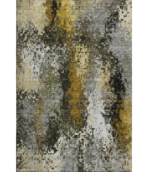 Addison Mayfield Gray AMF2242 - 8ft. Round Rug