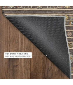 Addison Mayfield Brown AMF2244 - 8ft. Round Rug
