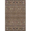 Addison Mayfield Brown AMF2244 - 8ft. Round Rug