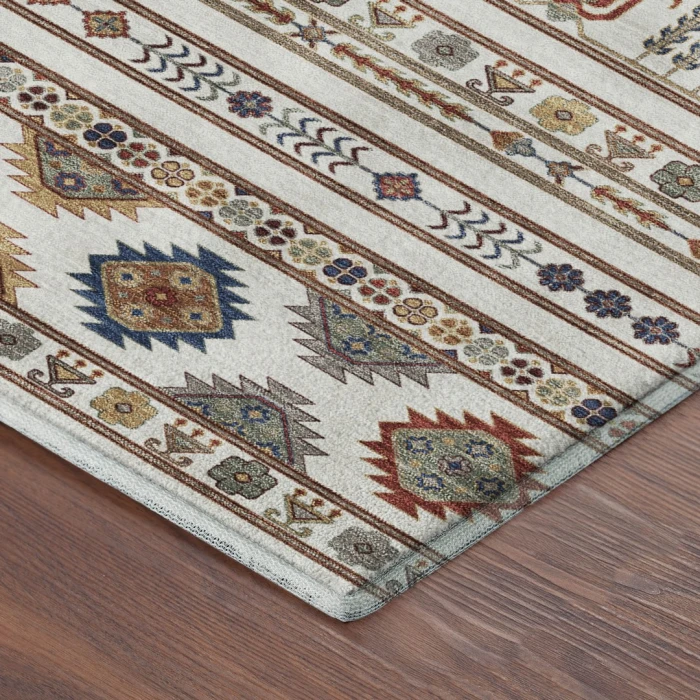 Addison Mayfield Ivory AMF2244 - 8ft. Round Rug