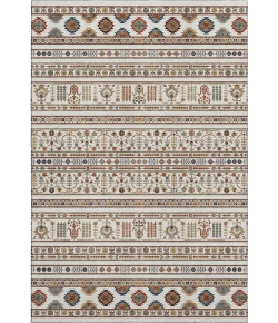 Addison Mayfield Ivory AMF2244 - 8ft. Round Rug