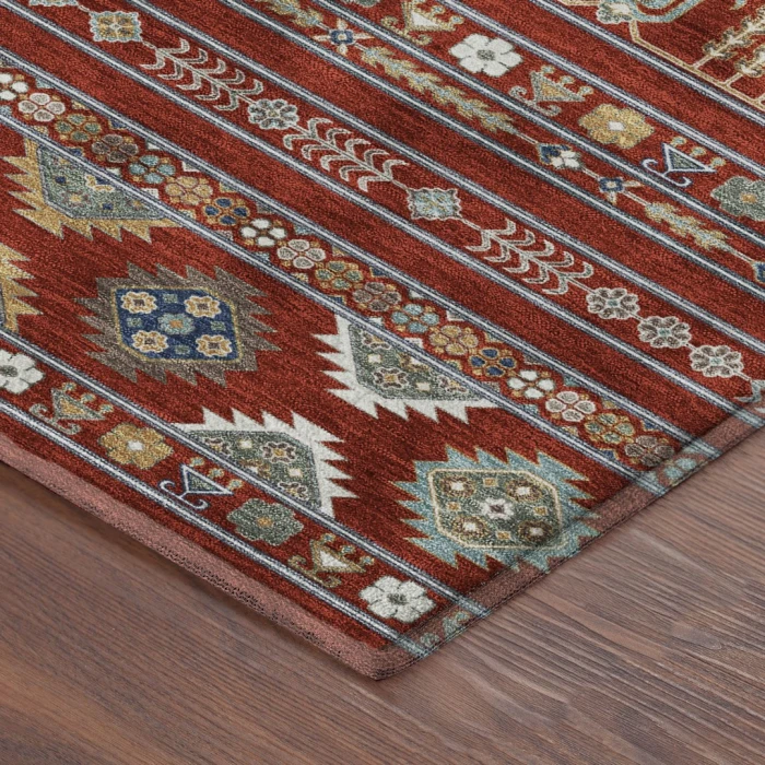Addison Mayfield Red AMF2244 5ft. x 7ft. 6in. Rect. Rug