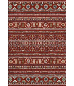 Addison Mayfield Red AMF2244 8ft. x 10ft. Rect. Rug