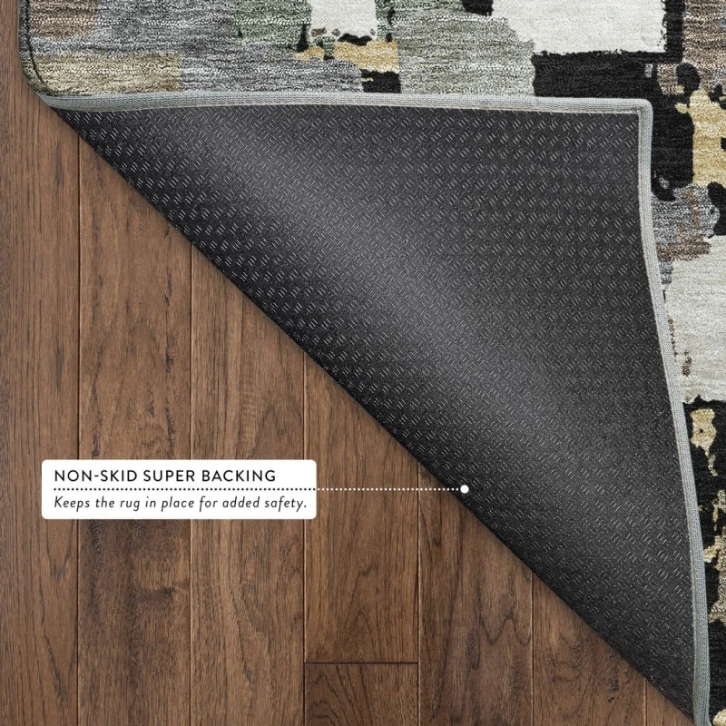 Addison Mayfield Black AMF2246 2ft. 3in. x 7ft. 6in. Rect. Rug