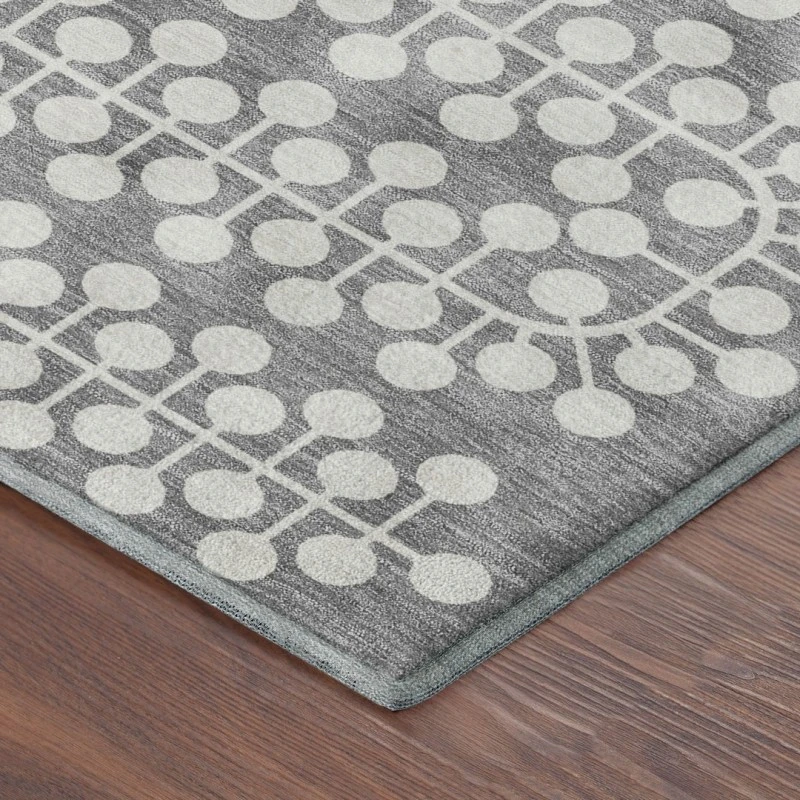 Addison Mayfield Gray AMF2247 - 8ft. Round Rug