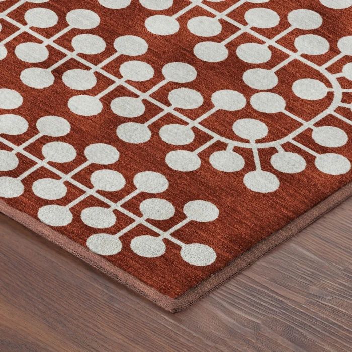 Addison Mayfield Red AMF2247 8ft. x 10ft. Rect. Rug