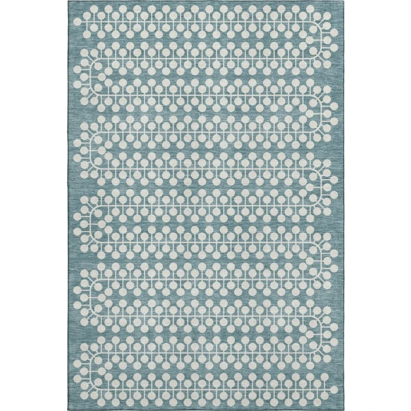 Addison Mayfield Teal AMF2247 9ft. x 12ft. Rect. Rug