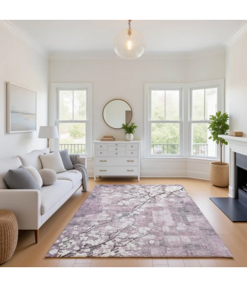Addison Mayfield Pink AMF2248 8ft. x 10ft. Rect. Rug