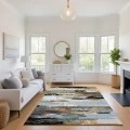 Addison Mayfield Black AMF2249 5ft. x 7ft. 6in. Rect. Rug
