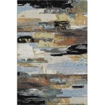 Addison Mayfield Black AMF2249 2ft. 3in. x 7ft. 6in. Rect. Rug