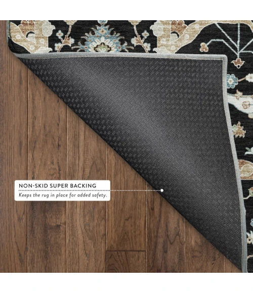Addison Mayfield Black AMF2250 2ft. 3in. x 7ft. 6in. Rect. Rug