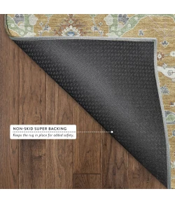 Addison Mayfield Gold AMF2250 - 8ft. Round Rug