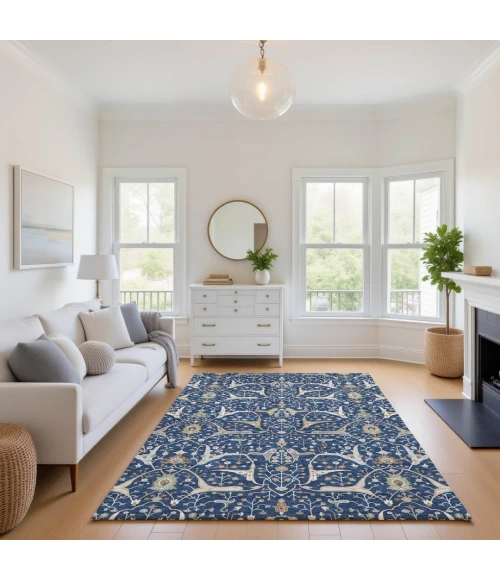 Addison Mayfield Blue AMF2250 2ft. 3in. x 7ft. 6in. Rect. Rug