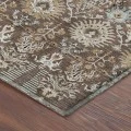Addison Mayfield Brown AMF2251 - 8ft. Round Rug