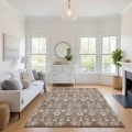 Addison Mayfield Brown AMF2251 - 8ft. Round Rug
