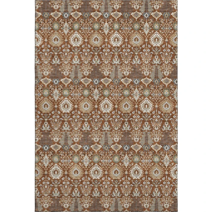 Addison Mayfield Orange AMF2251 2ft. 3in. x 7ft. 6in. Rect. Rug
