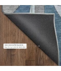 Addison Mayfield Blue AMF2252 - 8ft. Round Rug