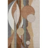 Addison Mayfield Orange AMF2252 - 8ft. Round Rug