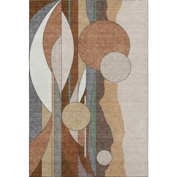 Addison Mayfield Orange AMF2252 2ft. 3in. x 7ft. 6in. Rect. Rug