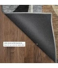 Addison Mayfield Gray AMF2252 - 8ft. Round Rug
