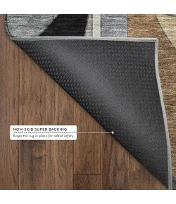 Addison Mayfield Gray AMF2252 - 8ft. Round Rug