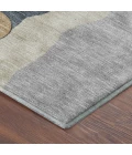 Addison Mayfield Gray AMF2252 - 8ft. Round Rug