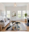 Addison Mayfield Gray AMF2252 - 8ft. Round Rug