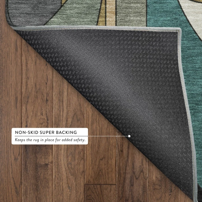 Addison Mayfield Brown AMF2252 - 8ft. Round Rug