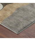 Addison Mayfield Brown AMF2252 - 8ft. Round Rug