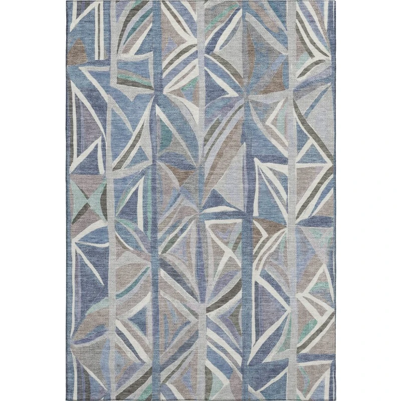 Addison Mayfield Blue AMF2253 5ft. x 7ft. 6in. Rect. Rug