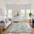 Addison Mayfield Green AMF2253 - 8ft. Round Rug
