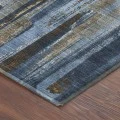 Addison Mayfield Blue AMF2255 - 8ft. Round Rug