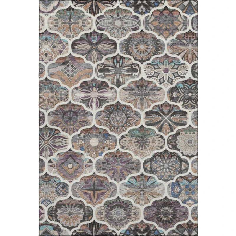 Addison Mayfield Gray AMF2257 5ft. x 7ft. 6in. Rect. Rug