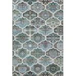 Addison Mayfield Teal AMF2257 2ft. 3in. x 7ft. 6in. Rect. Rug