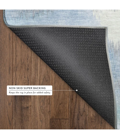Addison Mayfield Blue AMF2258 2ft. 3in. x 7ft. 6in. Rect. Rug