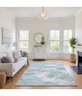 Addison Mayfield Blue AMF2258 2ft. 3in. x 7ft. 6in. Rect. Rug