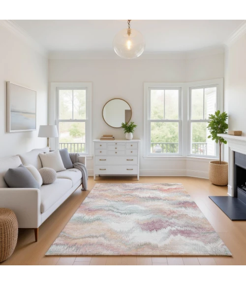 Addison Mayfield Orange AMF2258 8ft. x 10ft. Rect. Rug