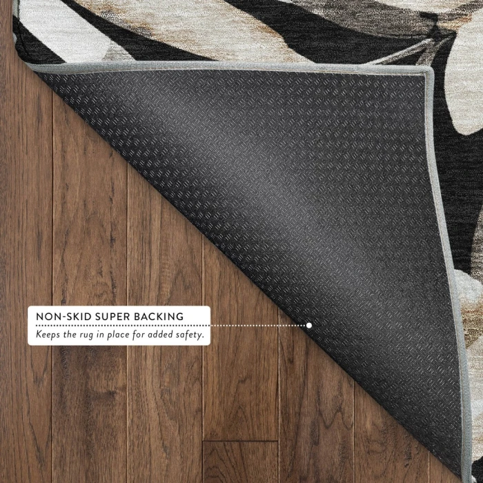 Addison Mayfield Black AMF2260 2ft. 3in. x 7ft. 6in. Rect. Rug