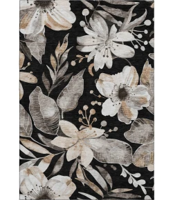 Addison Mayfield Black AMF2260 2ft. 3in. x 7ft. 6in. Rect. Rug