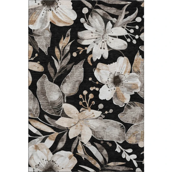Addison Mayfield Black AMF2260 2ft. 3in. x 7ft. 6in. Rect. Rug