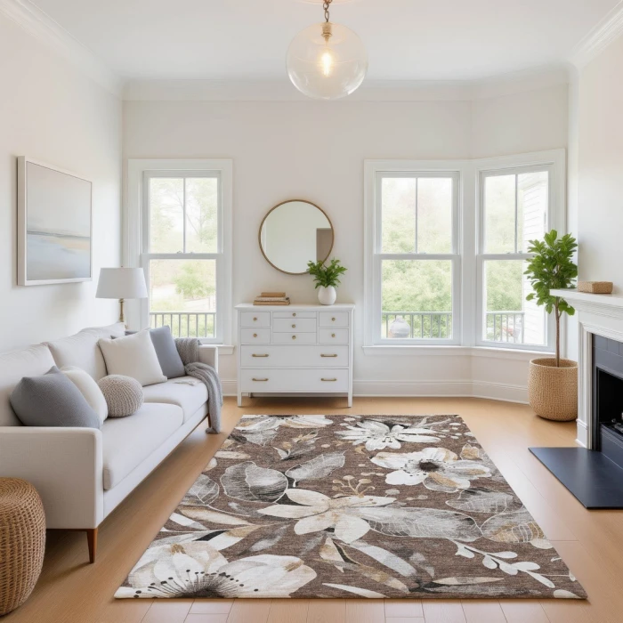 Addison Mayfield Brown AMF2260 8ft. x 10ft. Rect. Rug