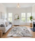 Addison Mayfield Gray AMF2260 - 8ft. Round Rug