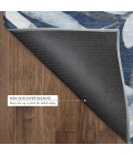 Addison Mayfield Blue AMF2260 - 8ft. Round Rug