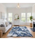 Addison Mayfield Blue AMF2260 - 8ft. Round Rug