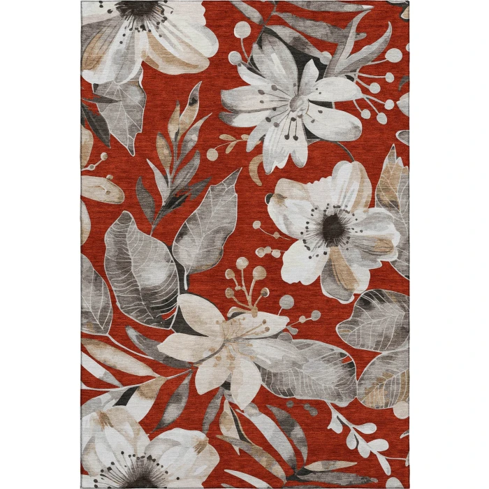 Addison Mayfield Red AMF2260 2ft. 3in. x 7ft. 6in. Rect. Rug