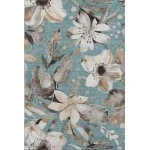 Addison Mayfield Teal AMF2260 5ft. x 7ft. 6in. Rect. Rug