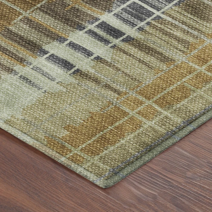 Addison Mayfield Green AMF2261 - 8ft. Round Rug